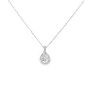 Collar Mirco Visconti Mujer in Oro blanco Diamante 0.44 Ct AB808 - AB808